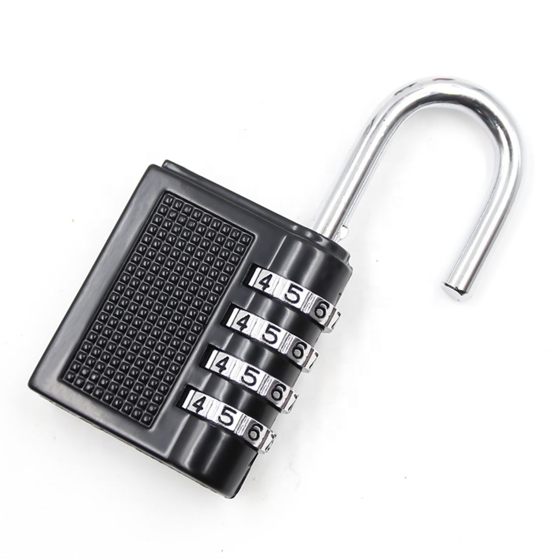 4 Digital Combination Lock Safe Black