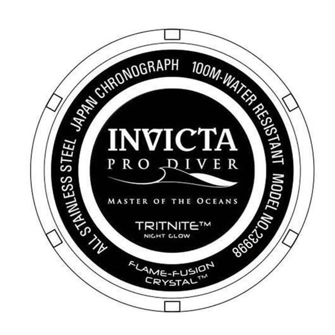 שעון Invicta Pro Diver לגבר דגם 23998