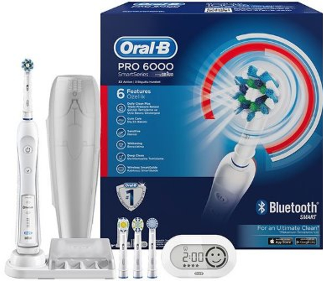 אורל-בי 6000 - מברשת שיניים חשמלית Oral-B 6000