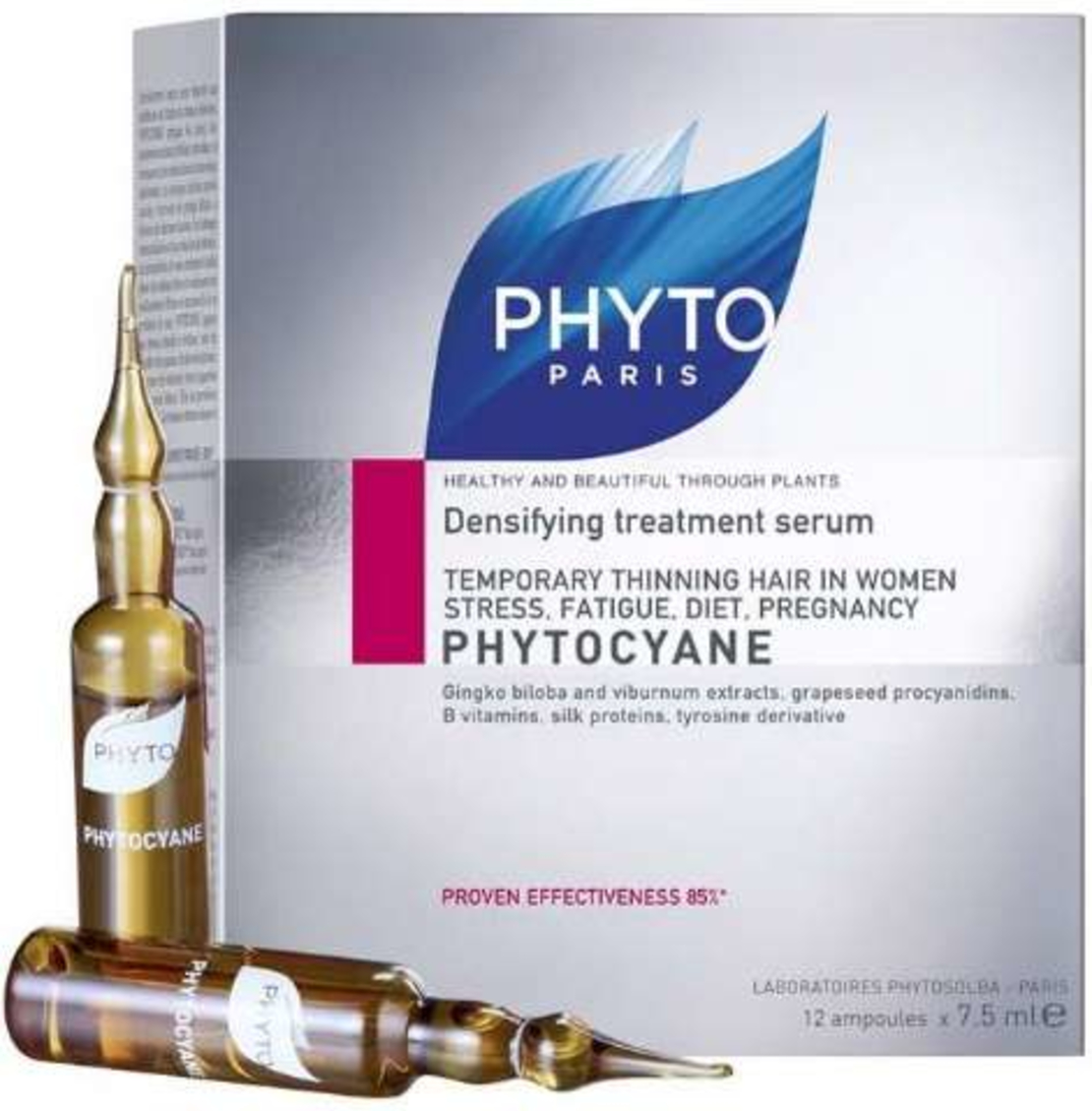 פיטוציאן אמפולות - לשיער דליל אצל נשים Phytocyane