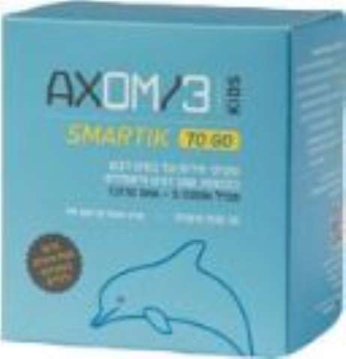 אקסום 3 To Go - שקיקי סירופ DHA לילדים Axom3 Smartik