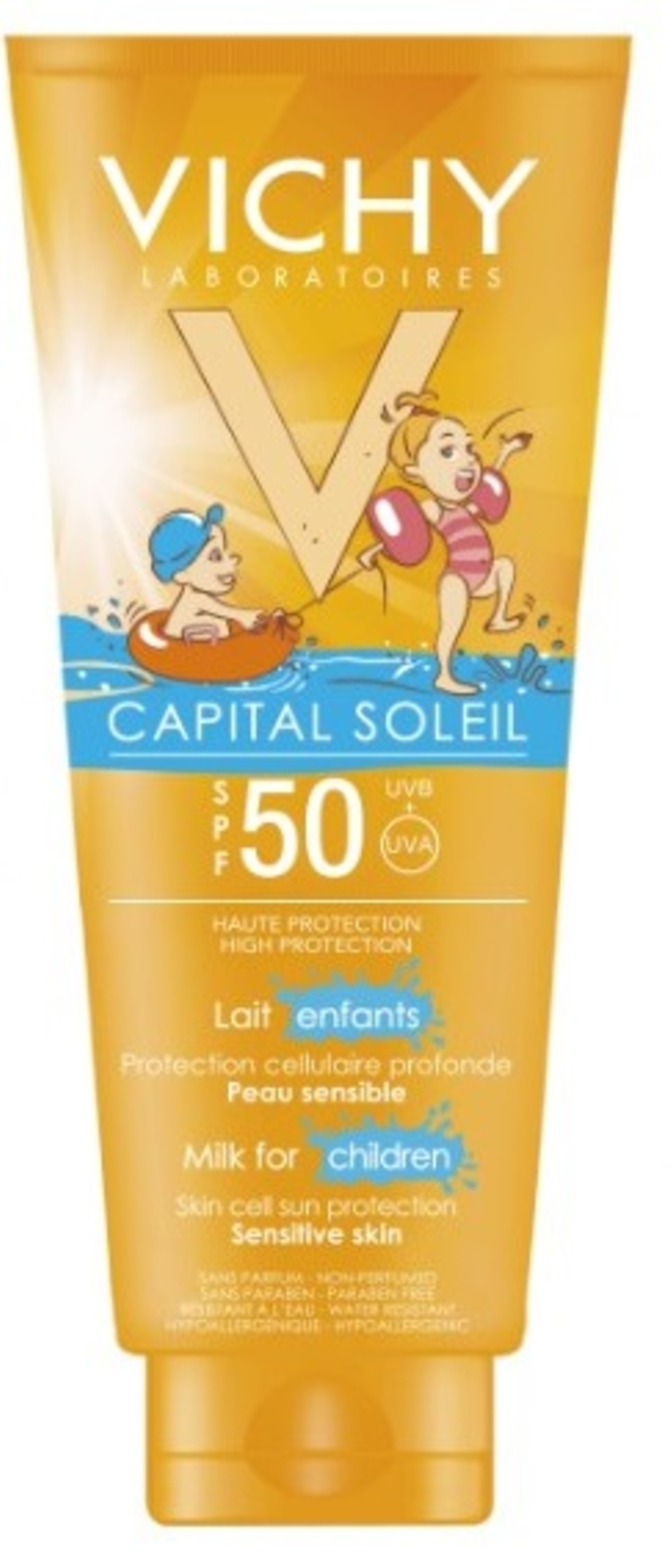 וישי - אידיאל סוליי קרם לילדים Vichy Ideal Soleil SPF50+ Milk for Children