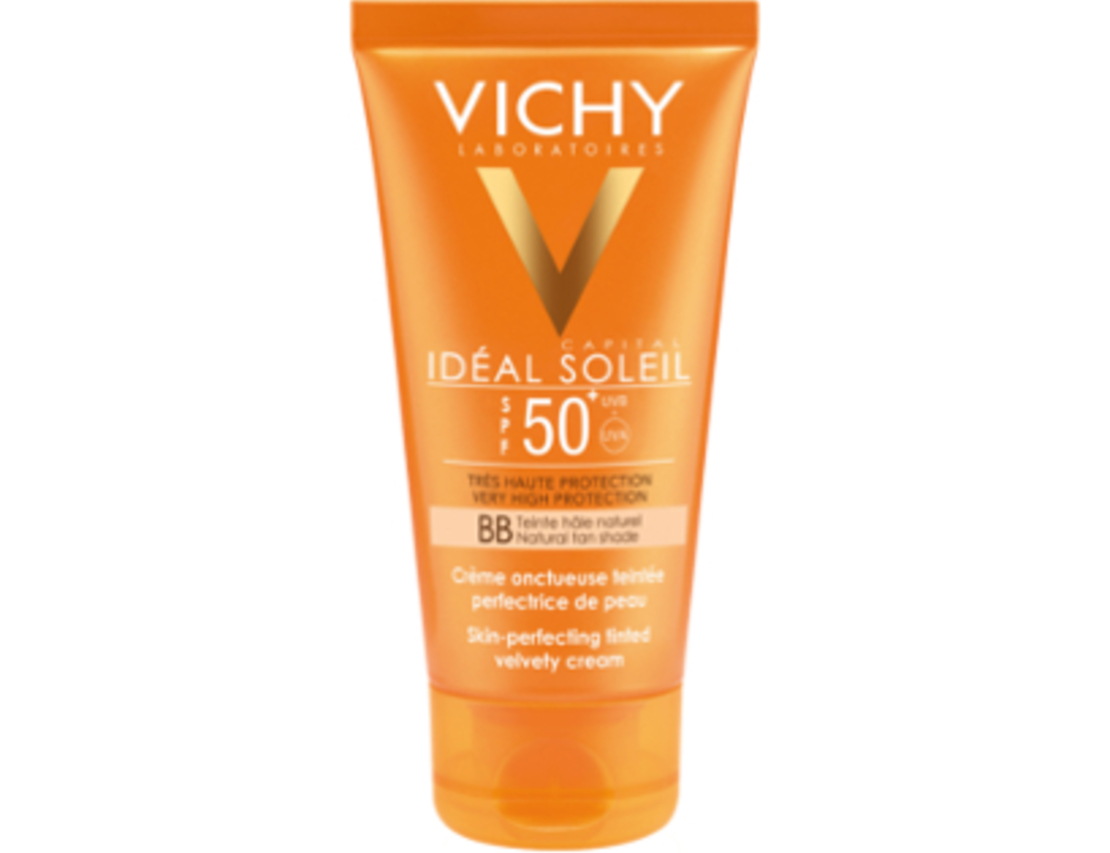 וישי - אידיאל סוליי קרם פנים עם גוון Vichy Ideal Soleil SPF50 BB Velvety Cream