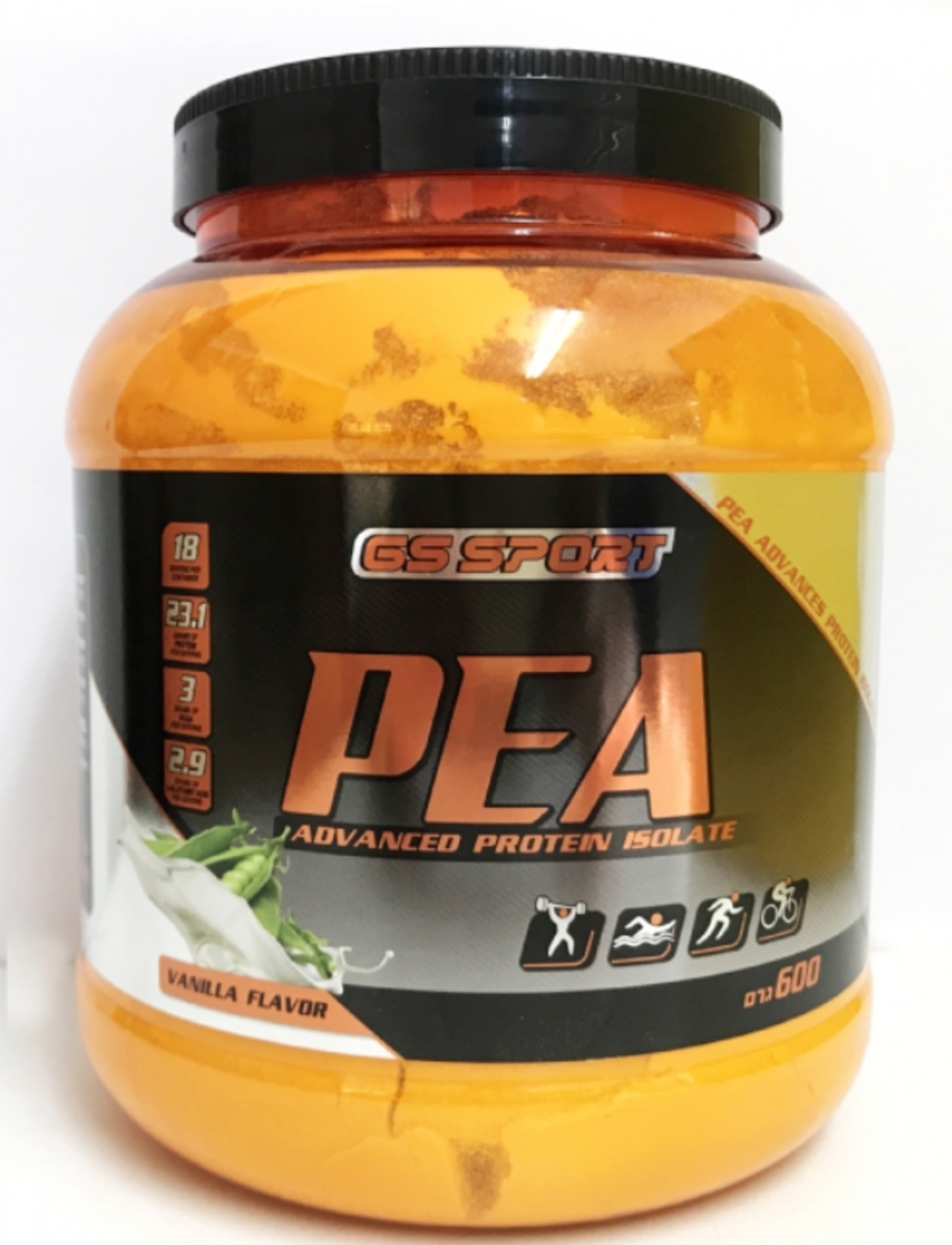 ג'י אס ספורט - אבקת חלבון אפונה מבודד GS Sport Pea Advanced Protein Isolate