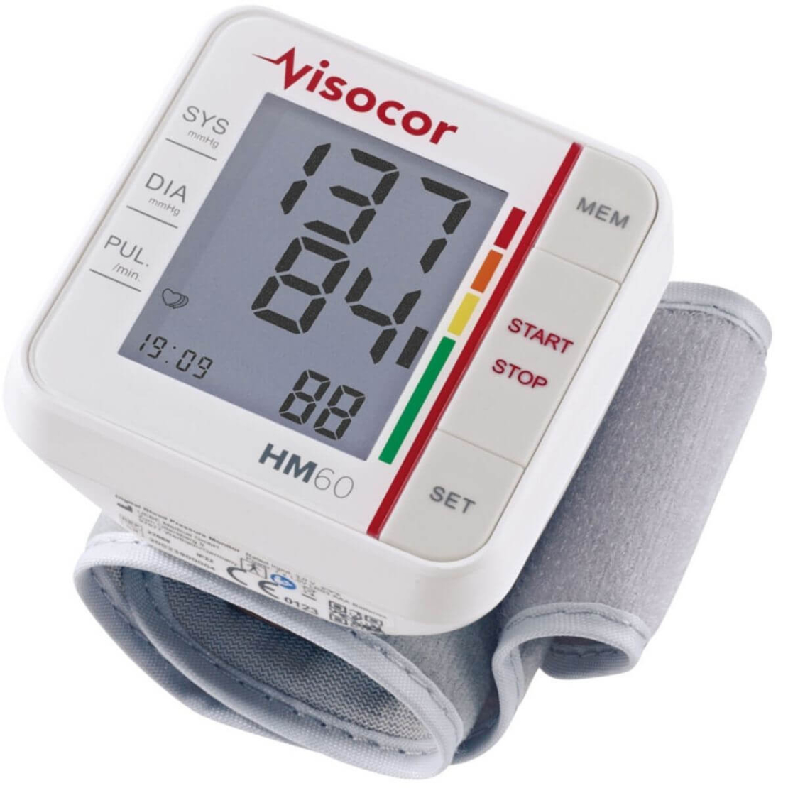 מד לחץ דם דיגיטלי לפרק כף היד UEBE Visocor HM60