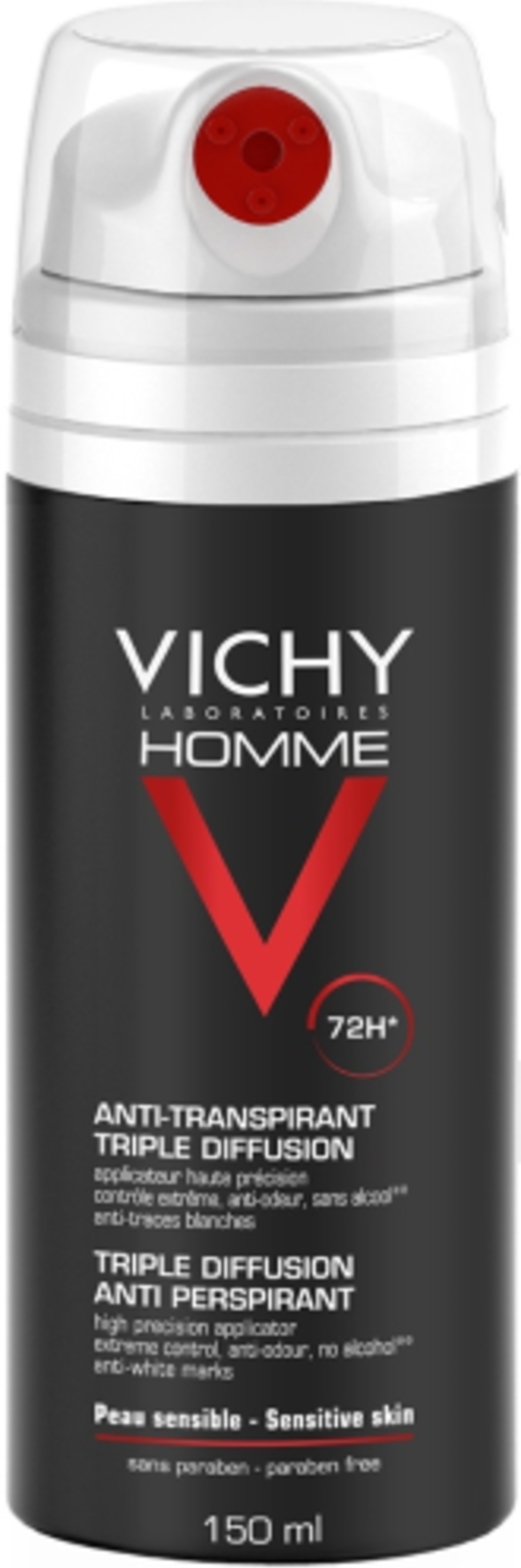 וישי - דאודורנט ספריי לגבר 72 שעות Vichy Homme