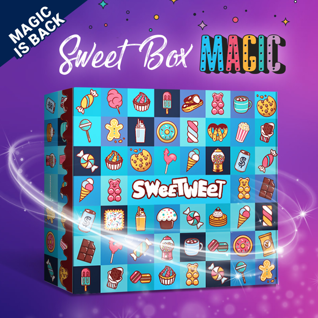 SweetBox MAGIC - הסוויטבוקס הכי קסום בעולם! (XL)