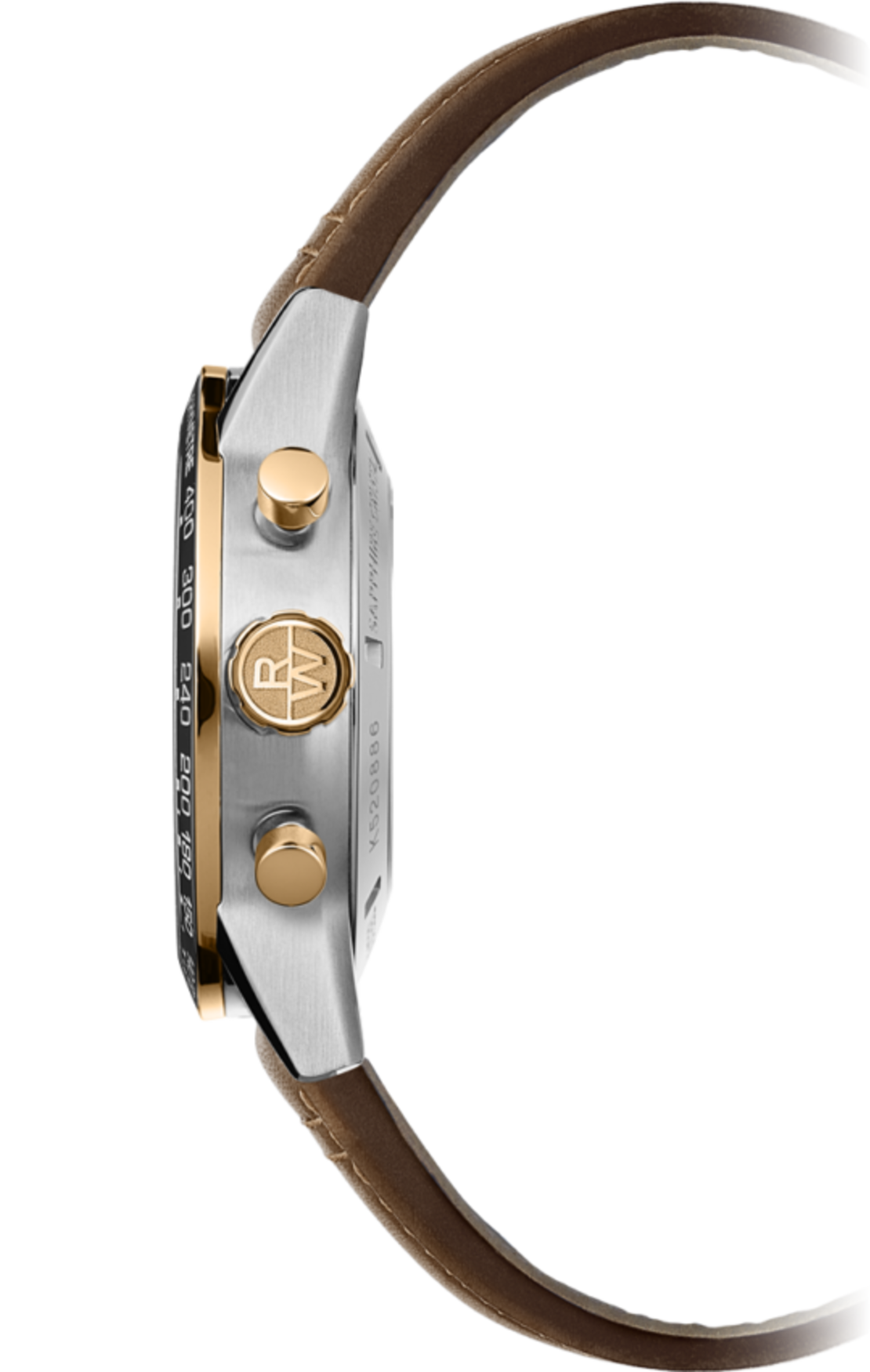 שעון Raymond Weil Freelancer Calibre Automatic Chronograph Brown Leather Watch