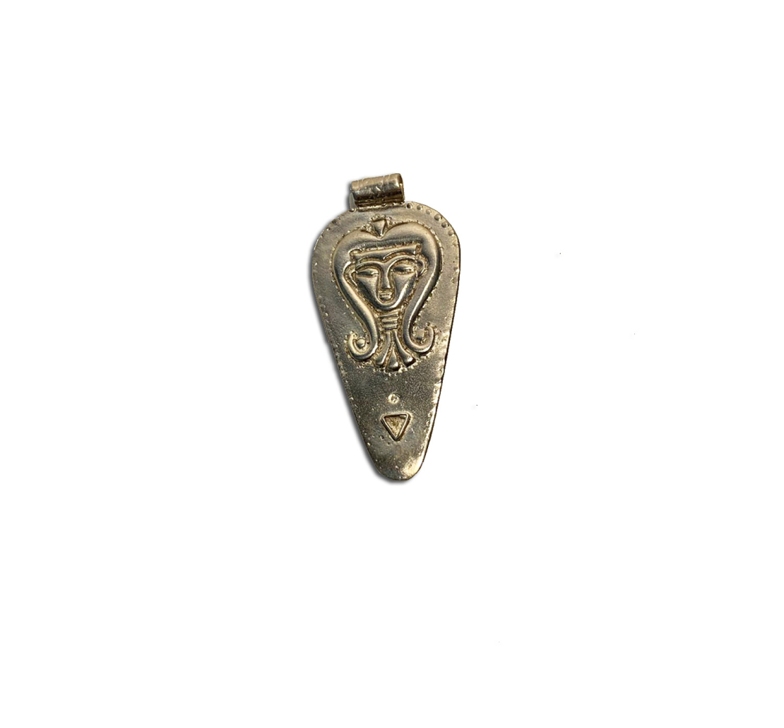 Replica pin/pendant of Canaan fertility goddess