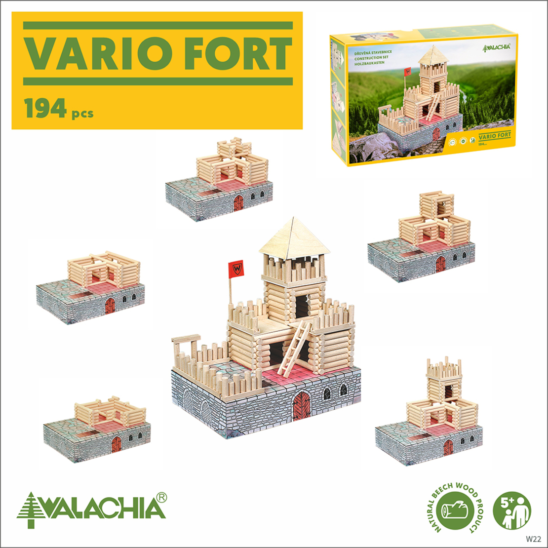 VARIO FORT מבצר 194 חלקים