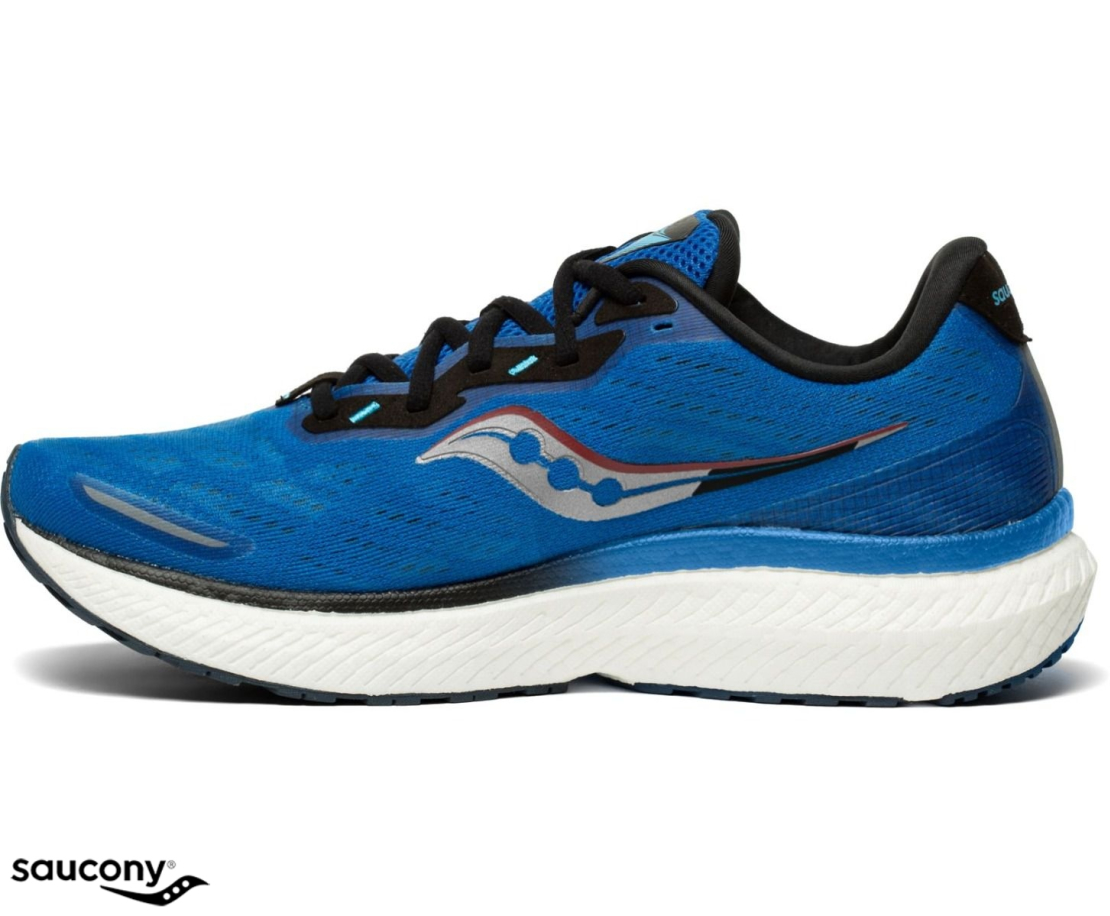 Saucony נעל ריצה לגברים TRIUMPH 19 כחול