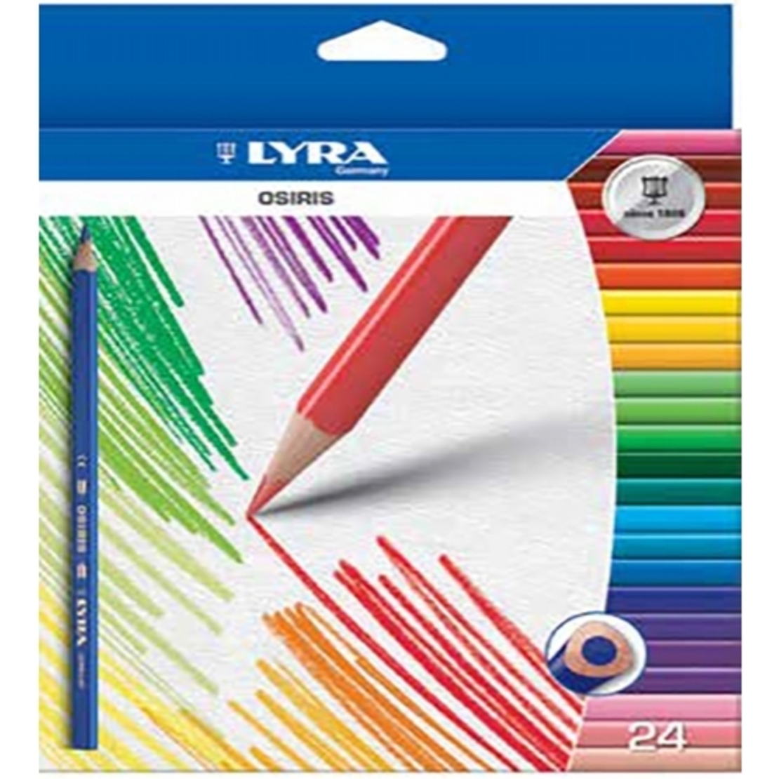 עפרונות צבעוניים משולשים 24 SK