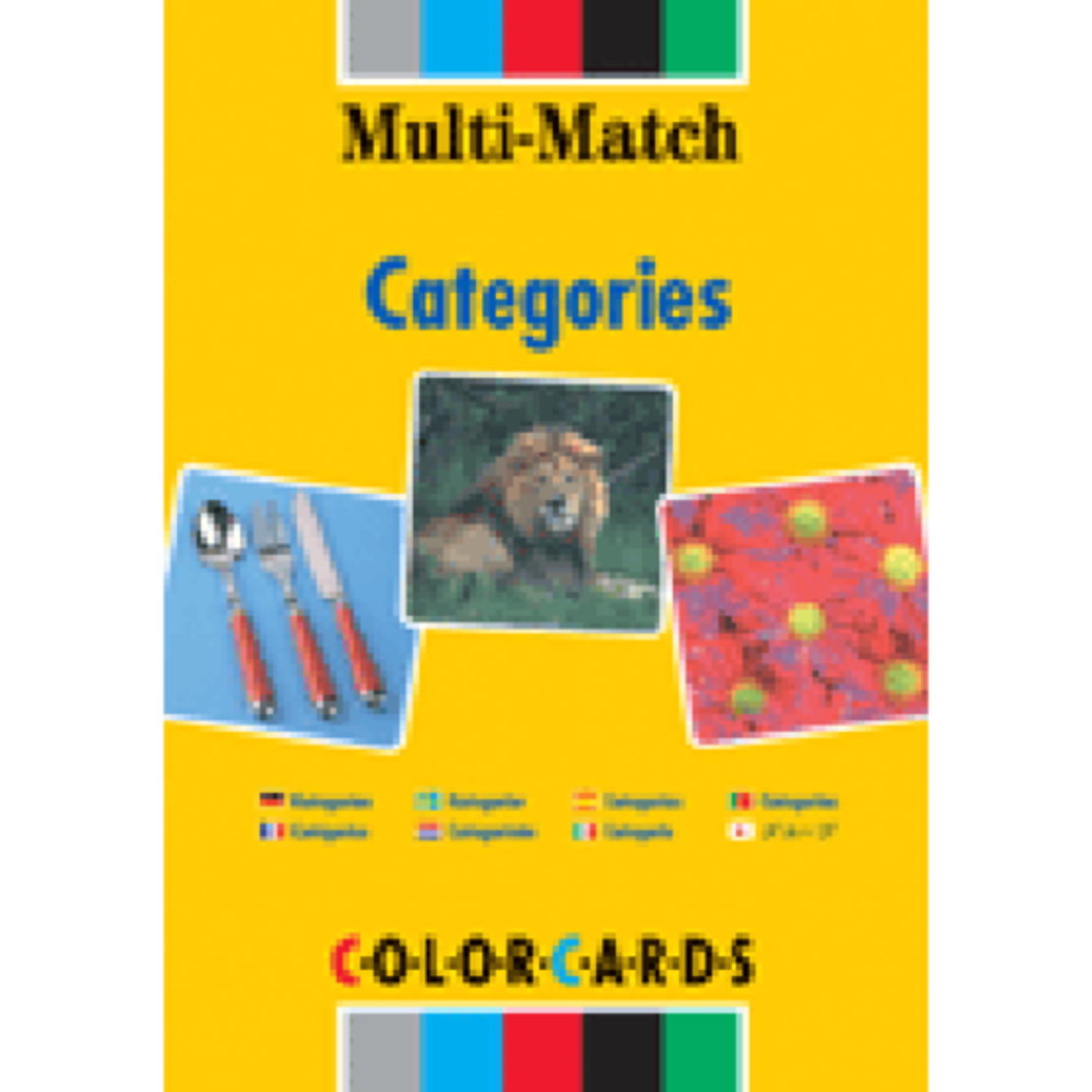 color card's משחק התאמה קבוצות