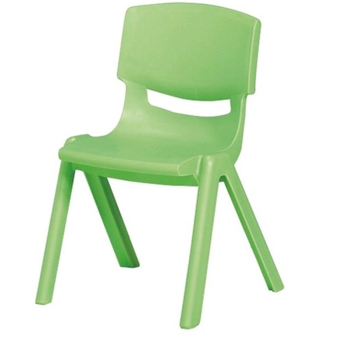 כסא פלסטיק ירוק גובה 30 ס
