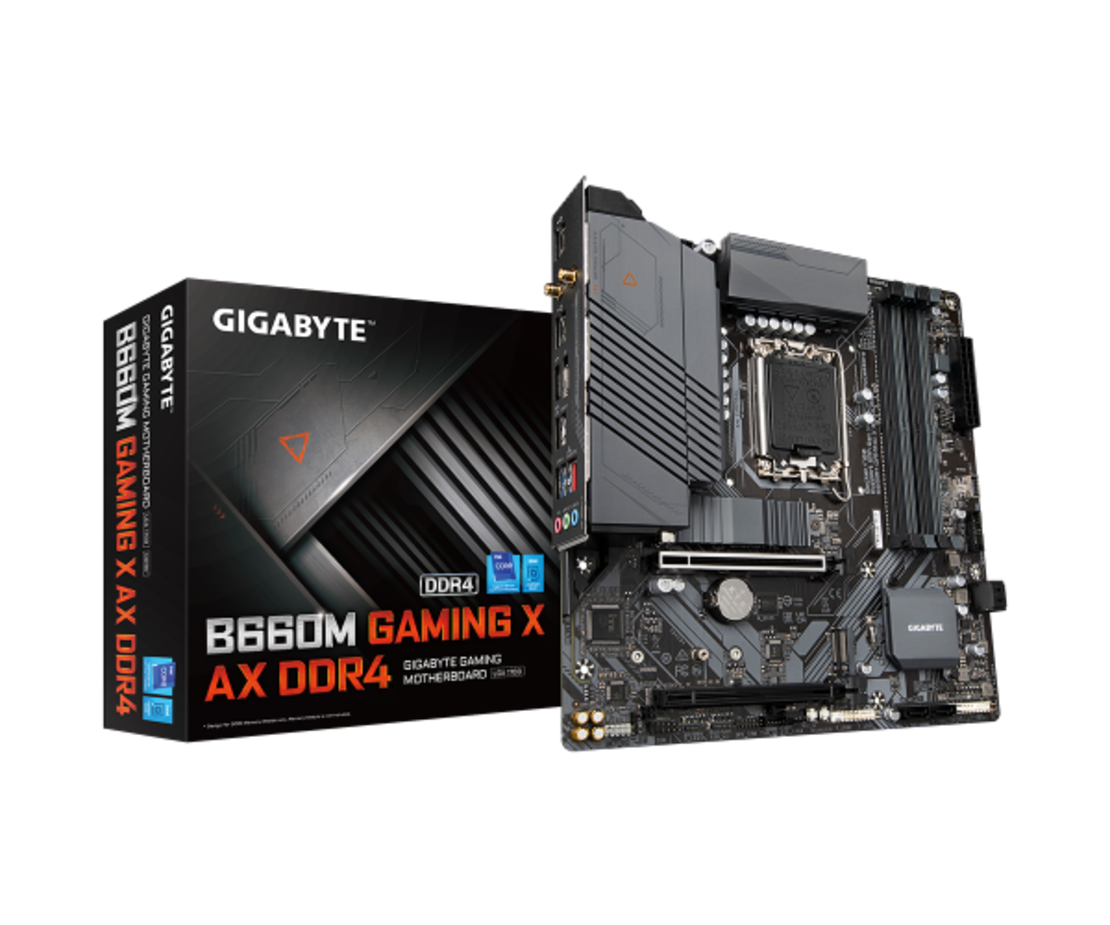 לוח אם Gigabyte B660M GAMING X AX DDR4 rev 1.0 2.5GB LAN WIFI6