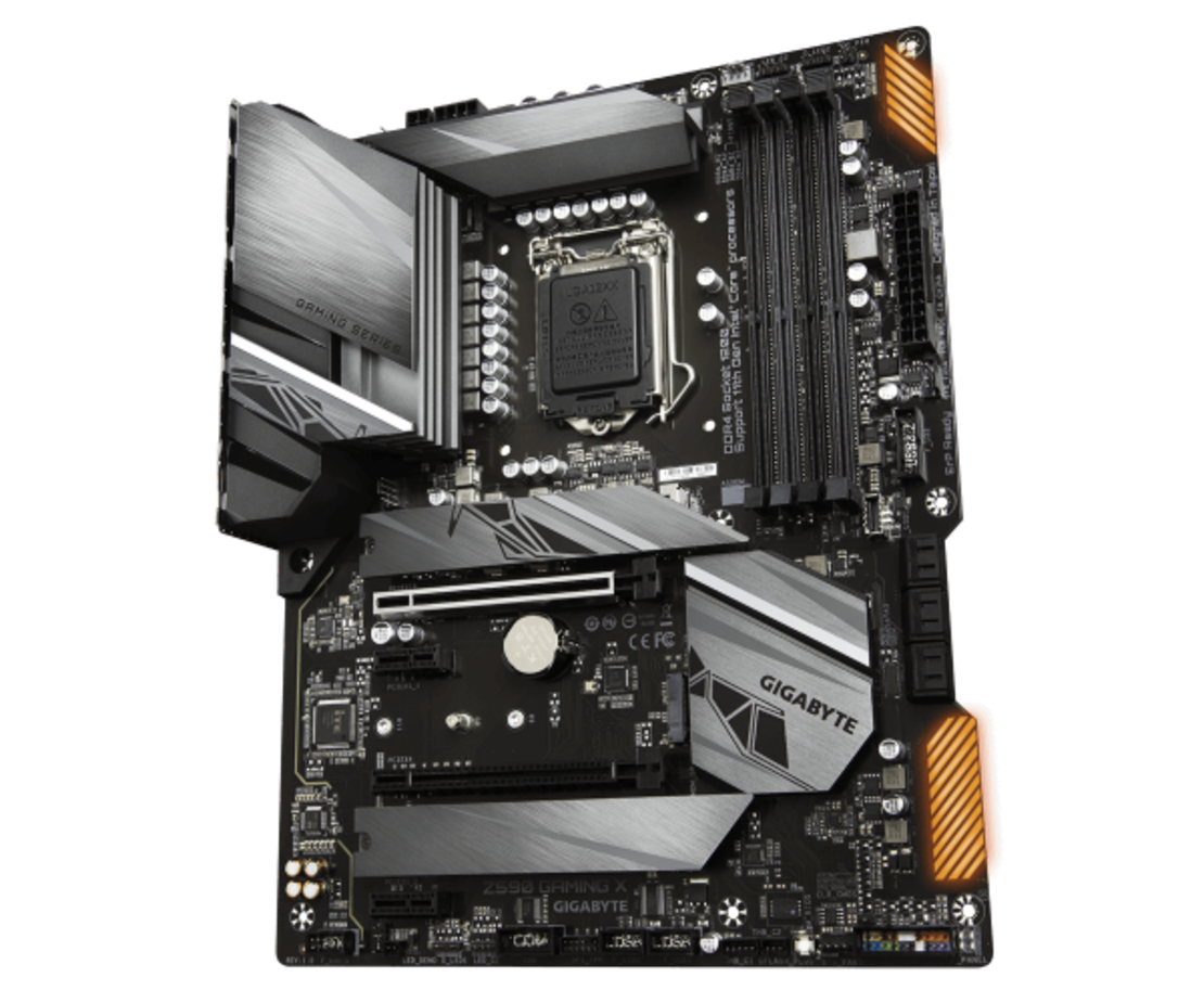 לוח אם אינטל דור 10/11 Gigabyte Z590 Gaming X ATX LGA1200 PCIE4.0