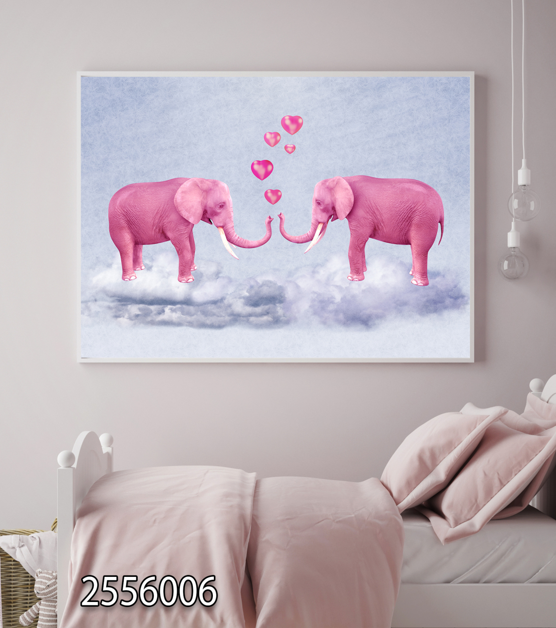 תמונה מקורית לחדר ילדות-פילים מאהובים-דגם 2556006