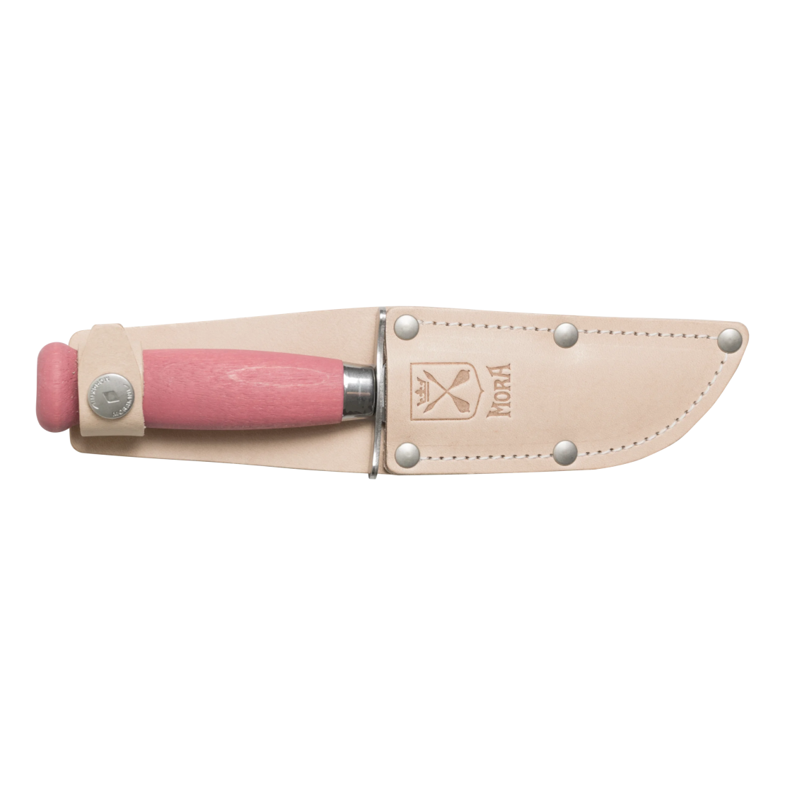 סכין גילוף לילדים-סכין בטוחה לילדים-סקאוט 39, ידית עץ וורודה, מורה שבדיה