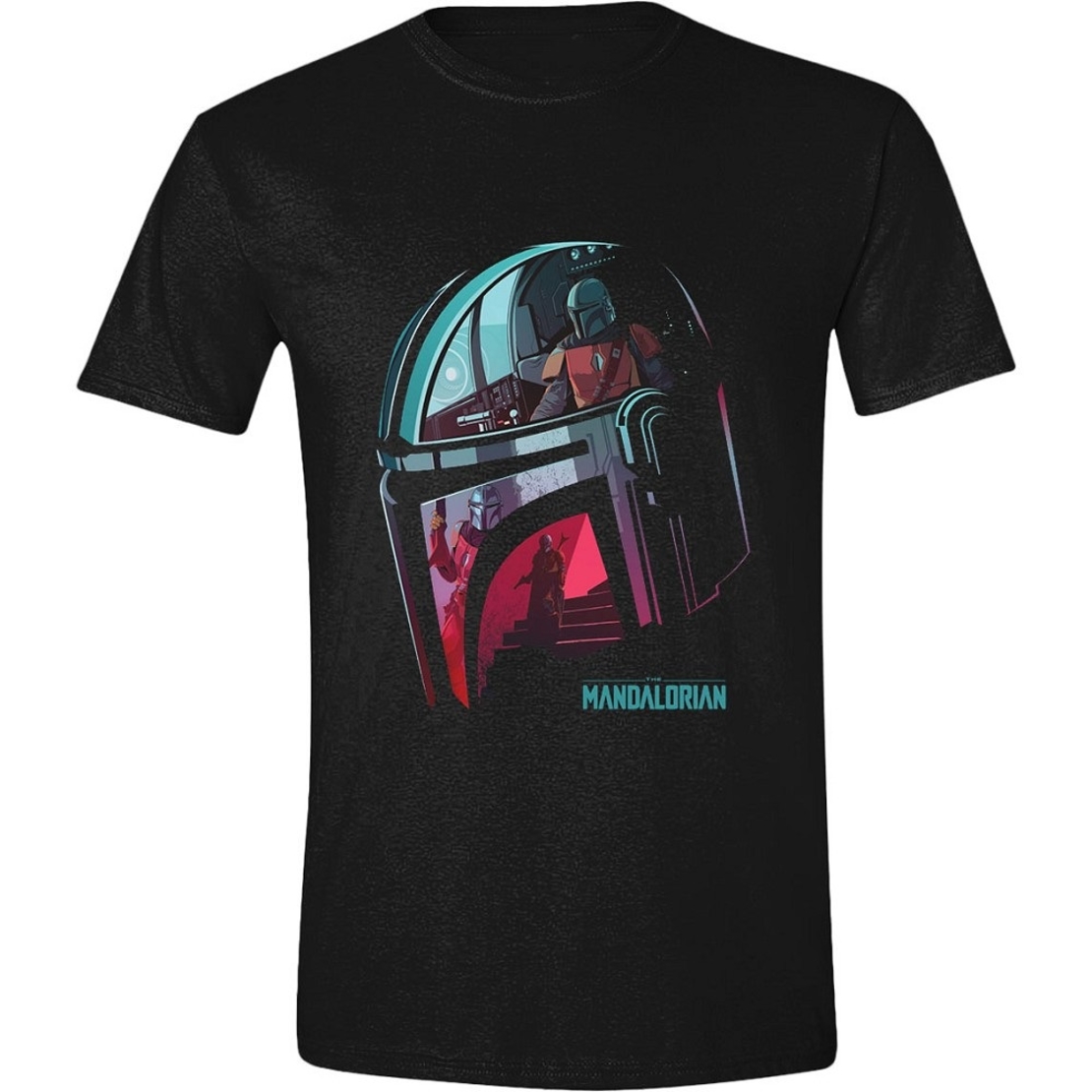 חולצת מלחמת הכוכבים - קסדת המנדלוריאן