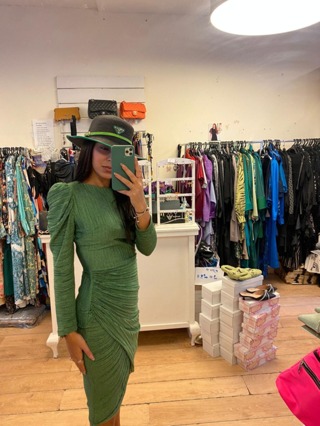 שמלת רייקי ירוקה