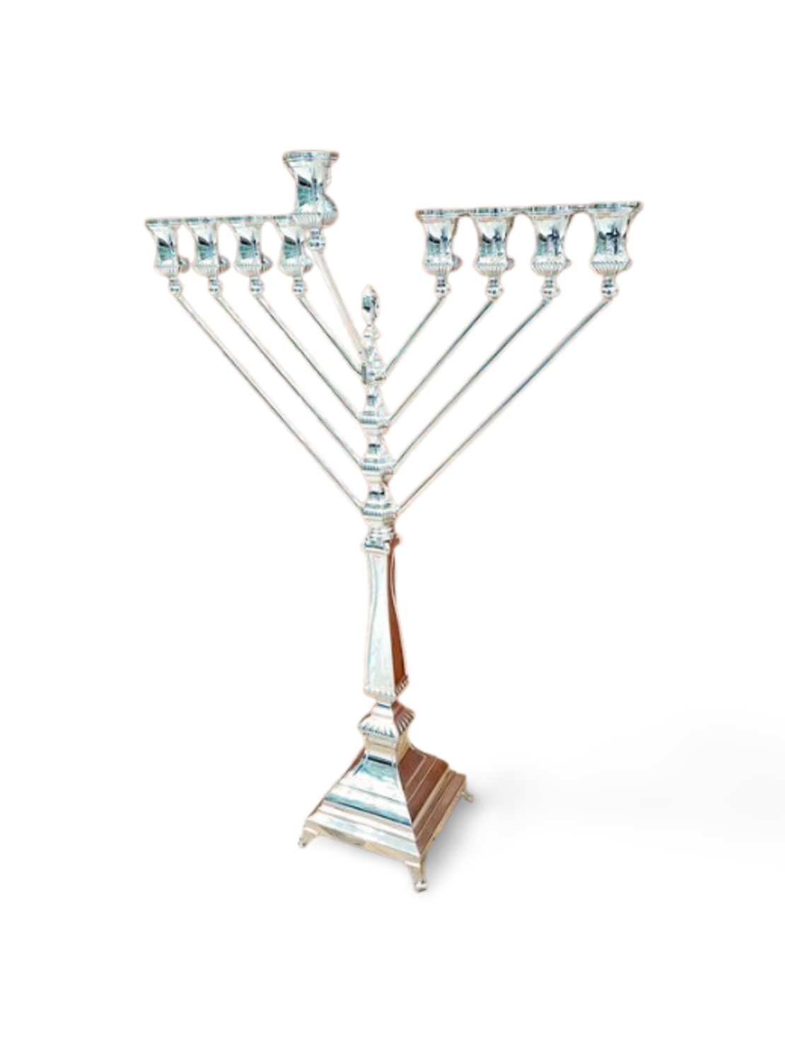 Menorah Zurich Chabad pure silver