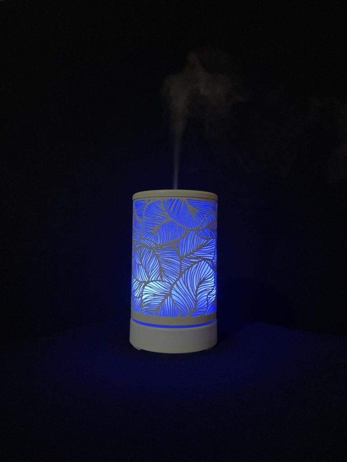 דפיוזר scentchips - מכשיר אדים קרים ריחני מנורת לילה דגם עלים