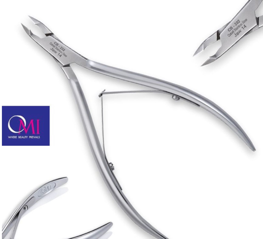 OMI STAINLESS STEEL CUTICLE NIPPER CB-202