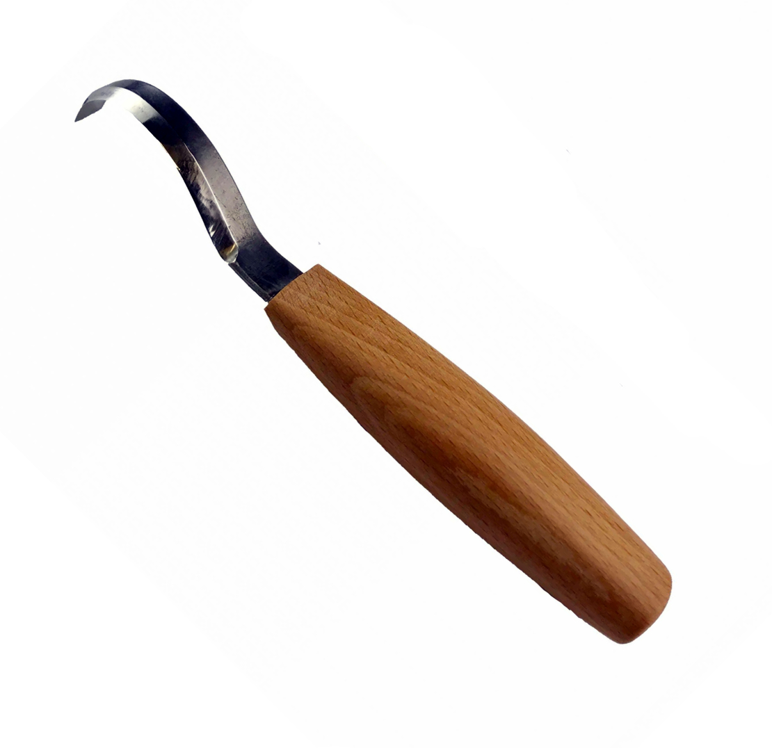 סכין גילוף מעוקלת רחבה,סגנון מסורתי, יד שמאל, ריי איילס, אנגליה