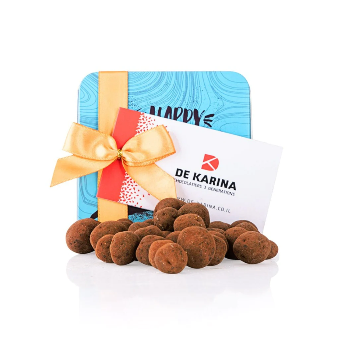 דה קרינה - מיקס 2 סוגים של פניני שוקולד - סולו כחול | פרווה | בד״ץ
