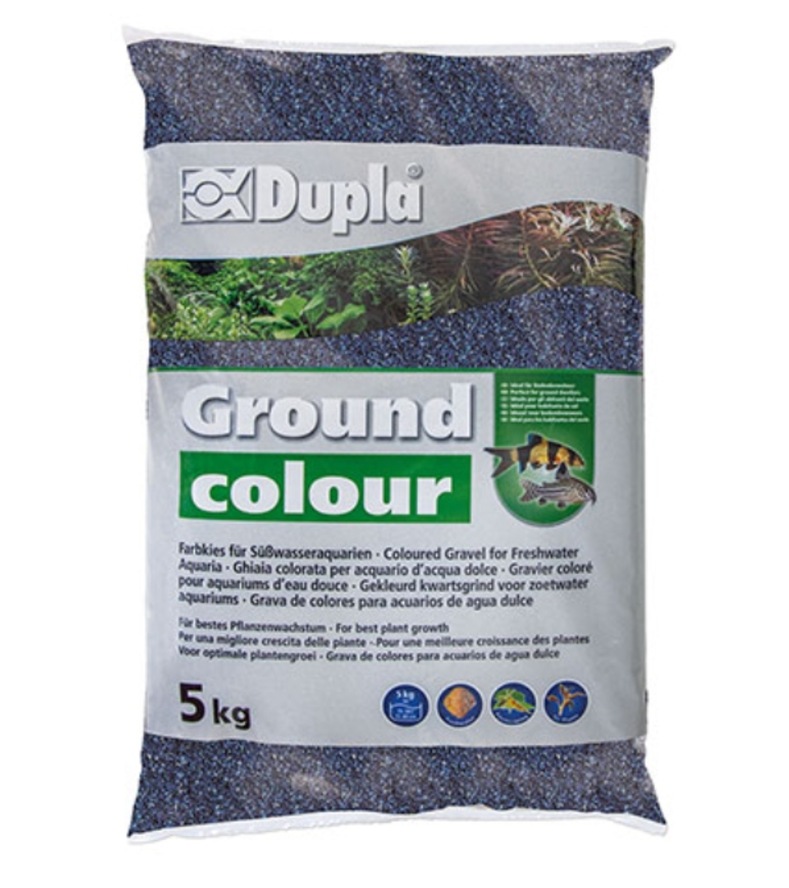 Dupla Ground colour Blue River 5KG | חצץ בצבע כחול עמוק