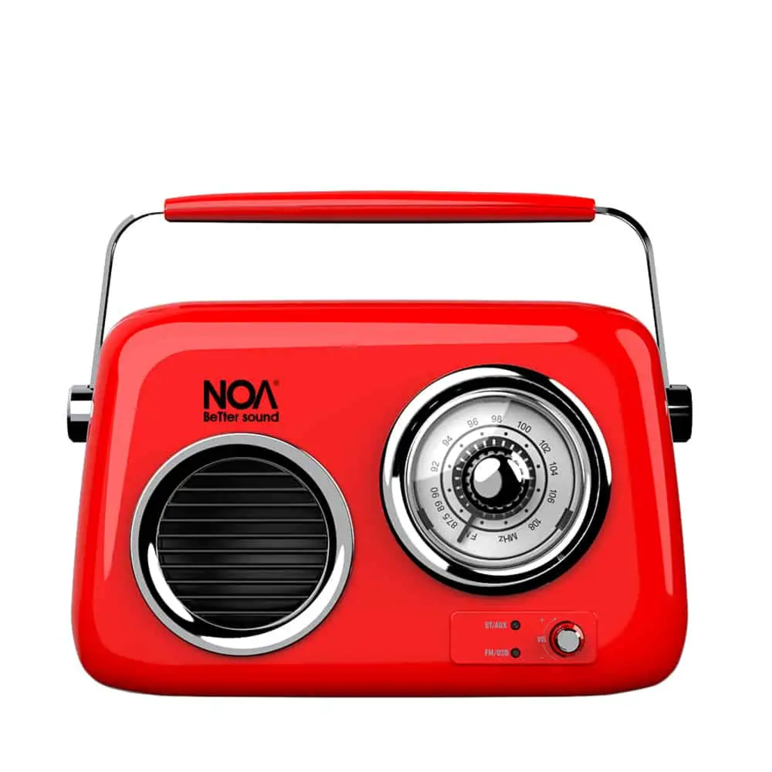 NOA Retro רדיו משולב רמקול Bluetooth מעוצב בסגנון רטרו