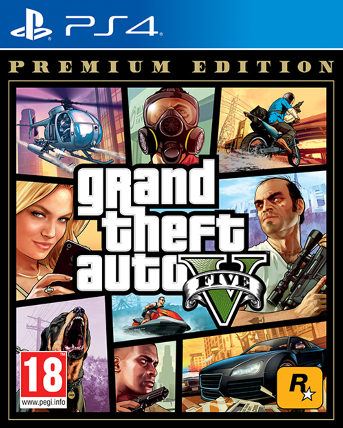משחק GTA V Premium Edition PS4
