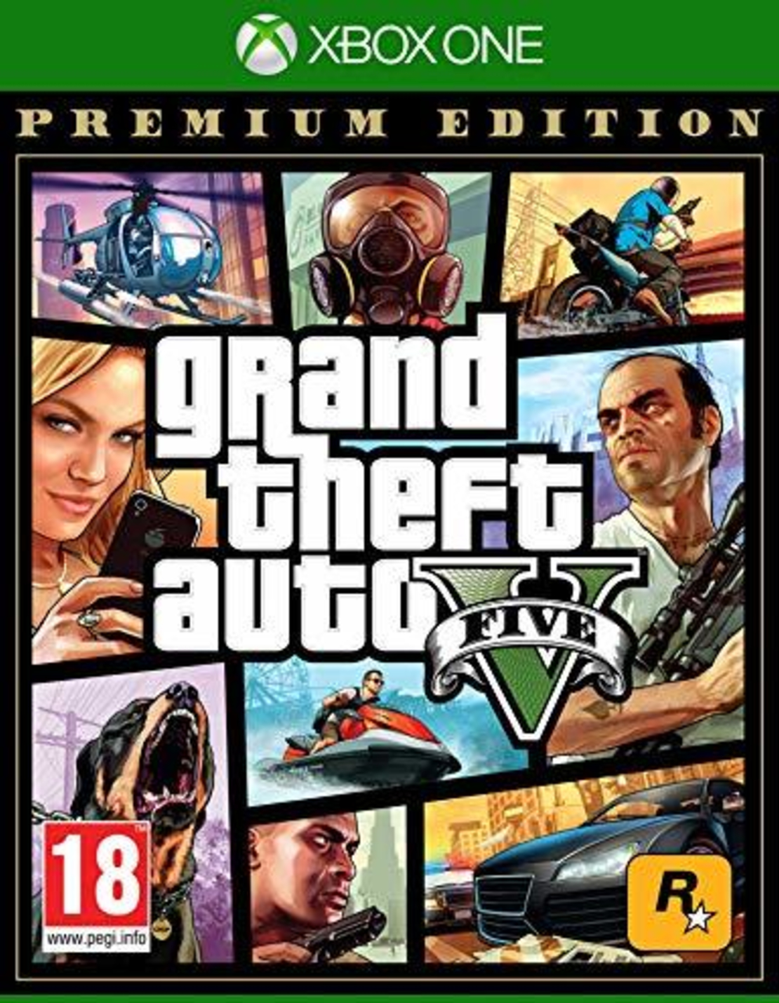 משחק GTA V Premium Edition XBOX ONE