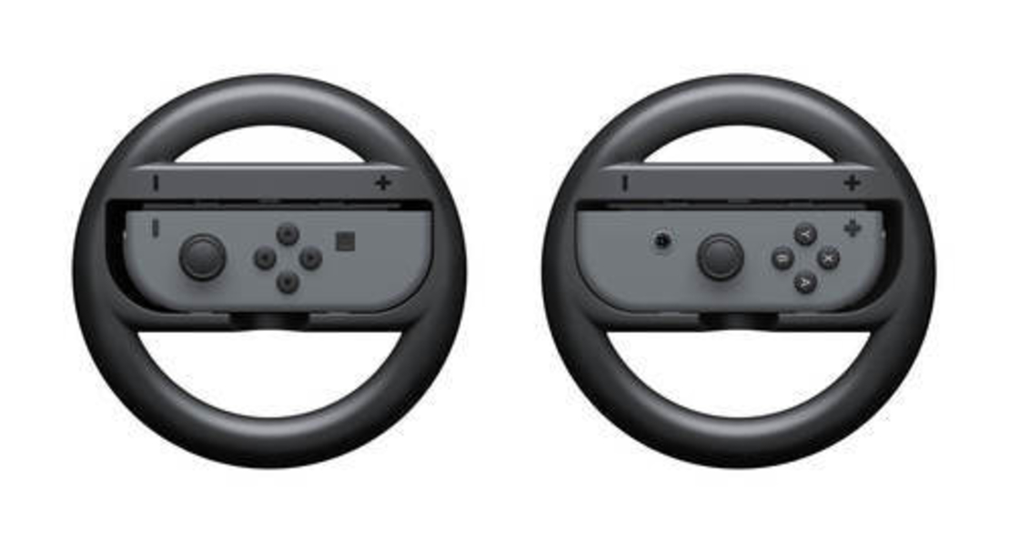 זוג הגאים לבקרי Nintendo Switch Joy-Con Wheel
