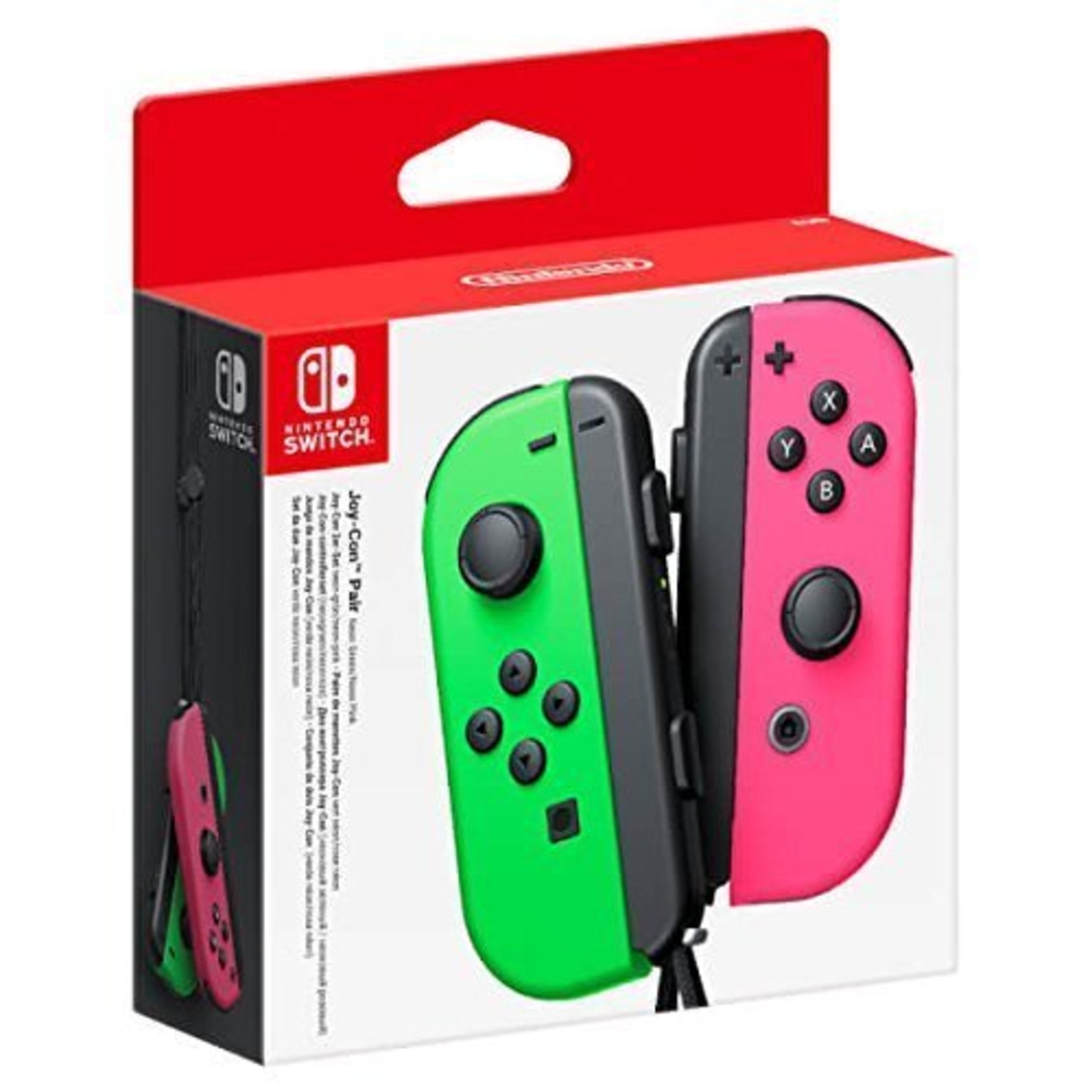 Nintendo Switch Joy-Con Pair Neon Green / Purple
