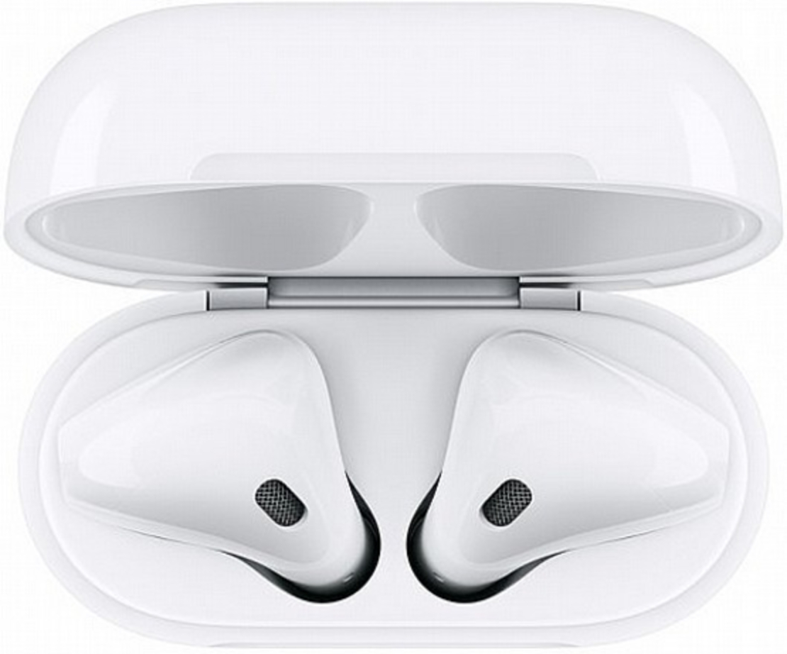 אוזניות Apple AirPods 2 With Charging Case