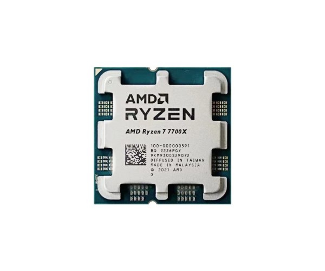 מעבד AMD ZEN4 R7 7700X Tray no Fan AM5 TDP 105W 8Crs
