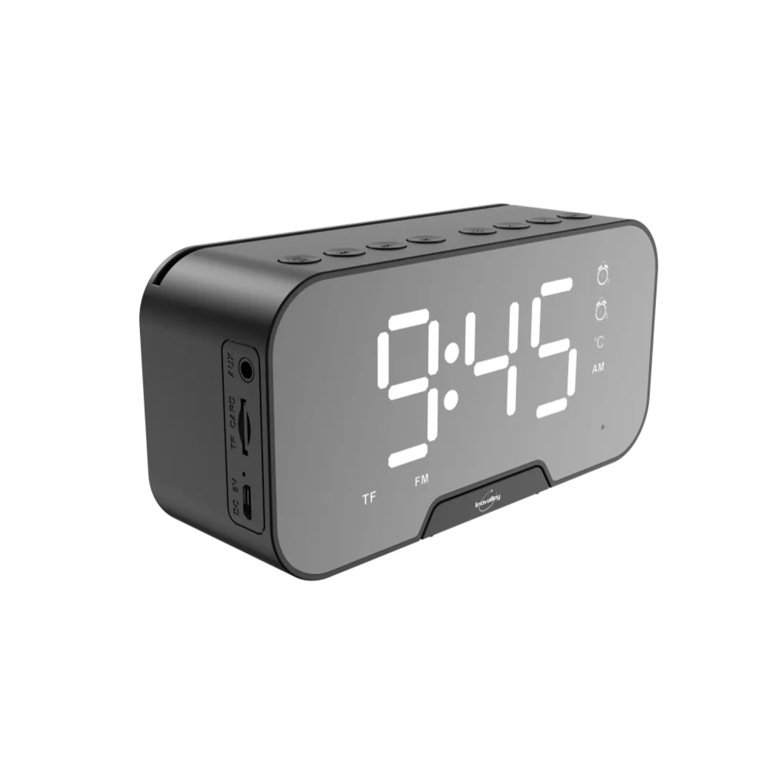 שעון דיגיטלי, רדיו ורמקול BLUETHOOTH דגם MSRW10