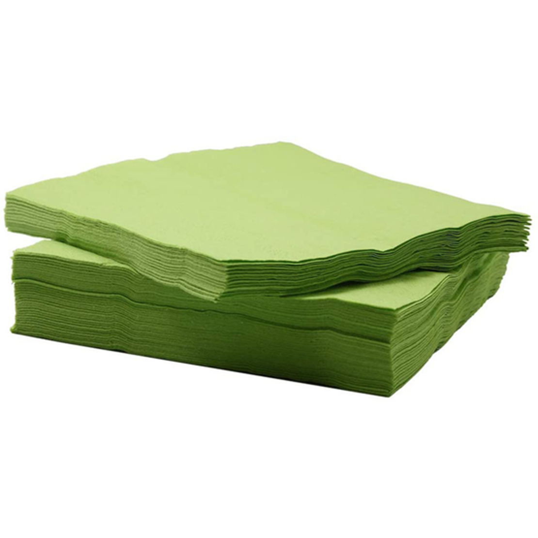 מפיות נייר צבע אחיד - ירוק בהיר (20יח')