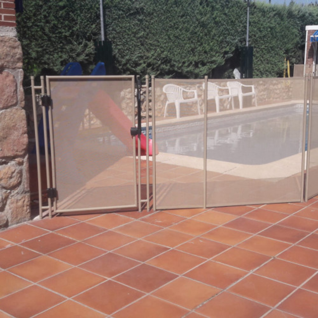 גדר בטיחות לבריכה 1 מ' בז' ALVIPOOL - ספרד אלביפול