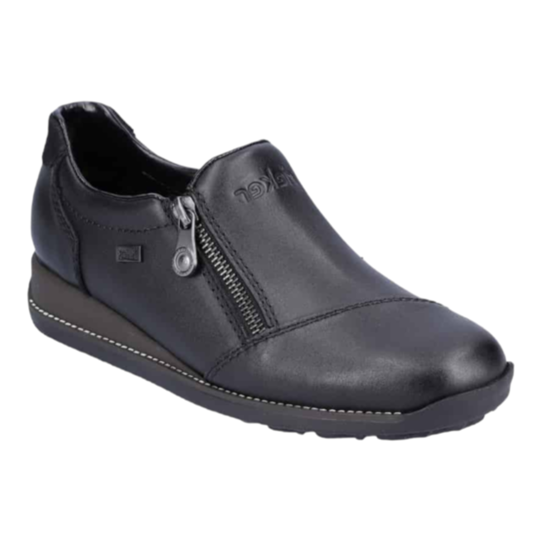 נעל הליכה אורטופדית עור 44265 שחור