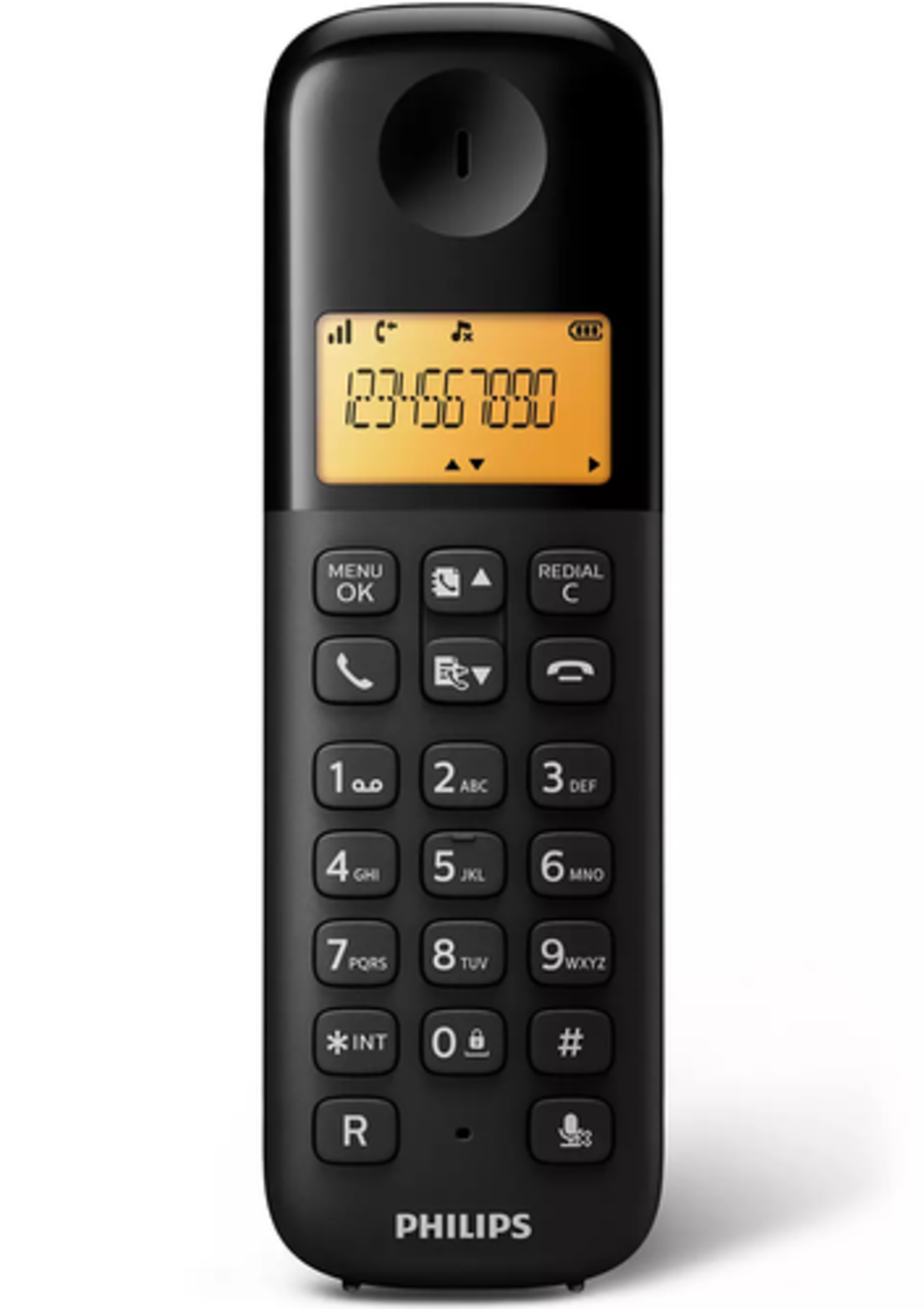 טלפון אלחוטי 2 שלוחות Philips Dectphone D1602B/01