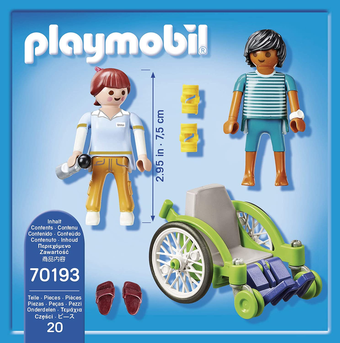 פליימוביל 70193 - מטופל על כסא גלגלים