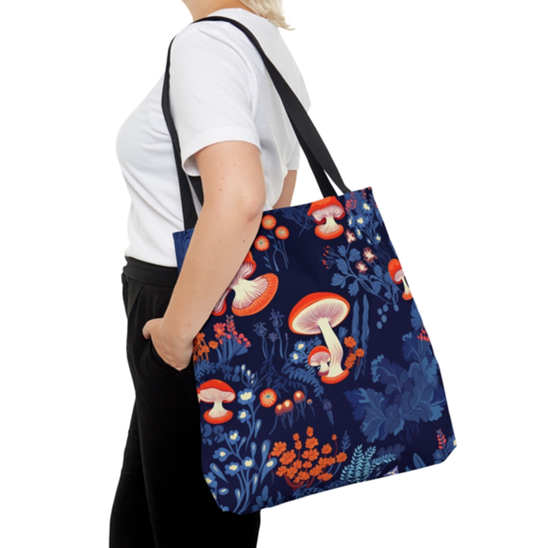 Mushroom Tote Bag - Eco-Friendly, Nature Lover's Carry - FungiFly