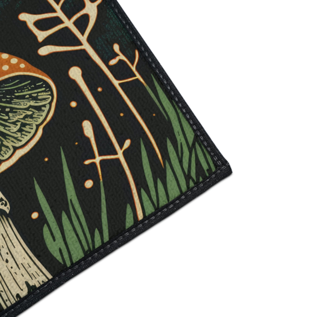Floor Mat - Forest Mushroom Design - Eco-Friendly and Durable - Fungifly