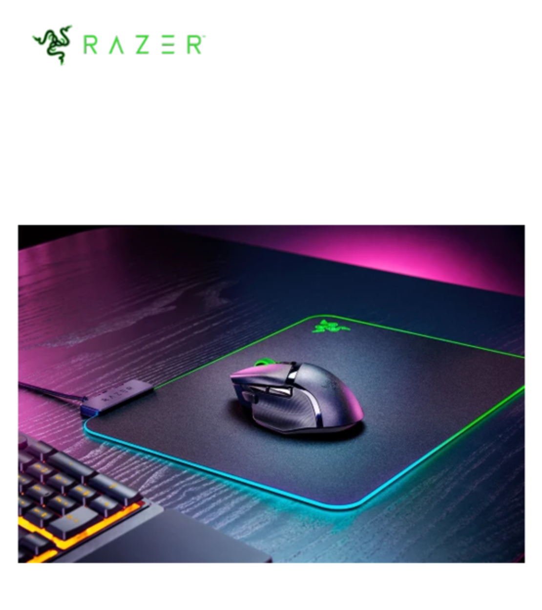 Razer Basilisk V3 X HyperSpeed Customizable Wireless Gaming Mouse:  Mechanical Switches Gen-2-5G Advanced 18K Optical Sensor - Chroma RGB 9