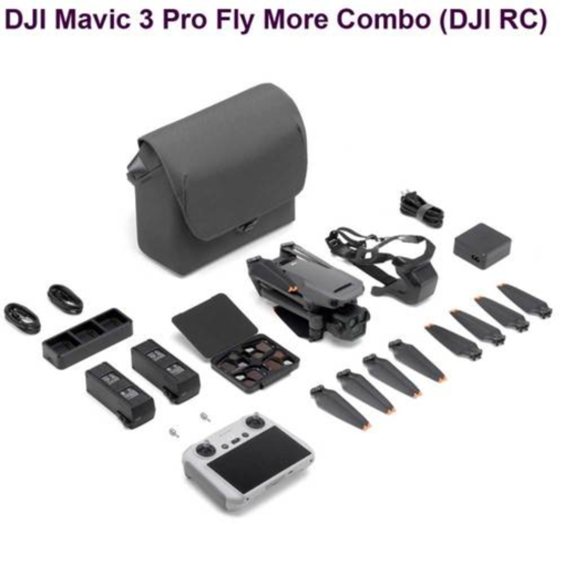 רחפן DJI Mavic 3 Pro Fly More Combo (DJI RC)
