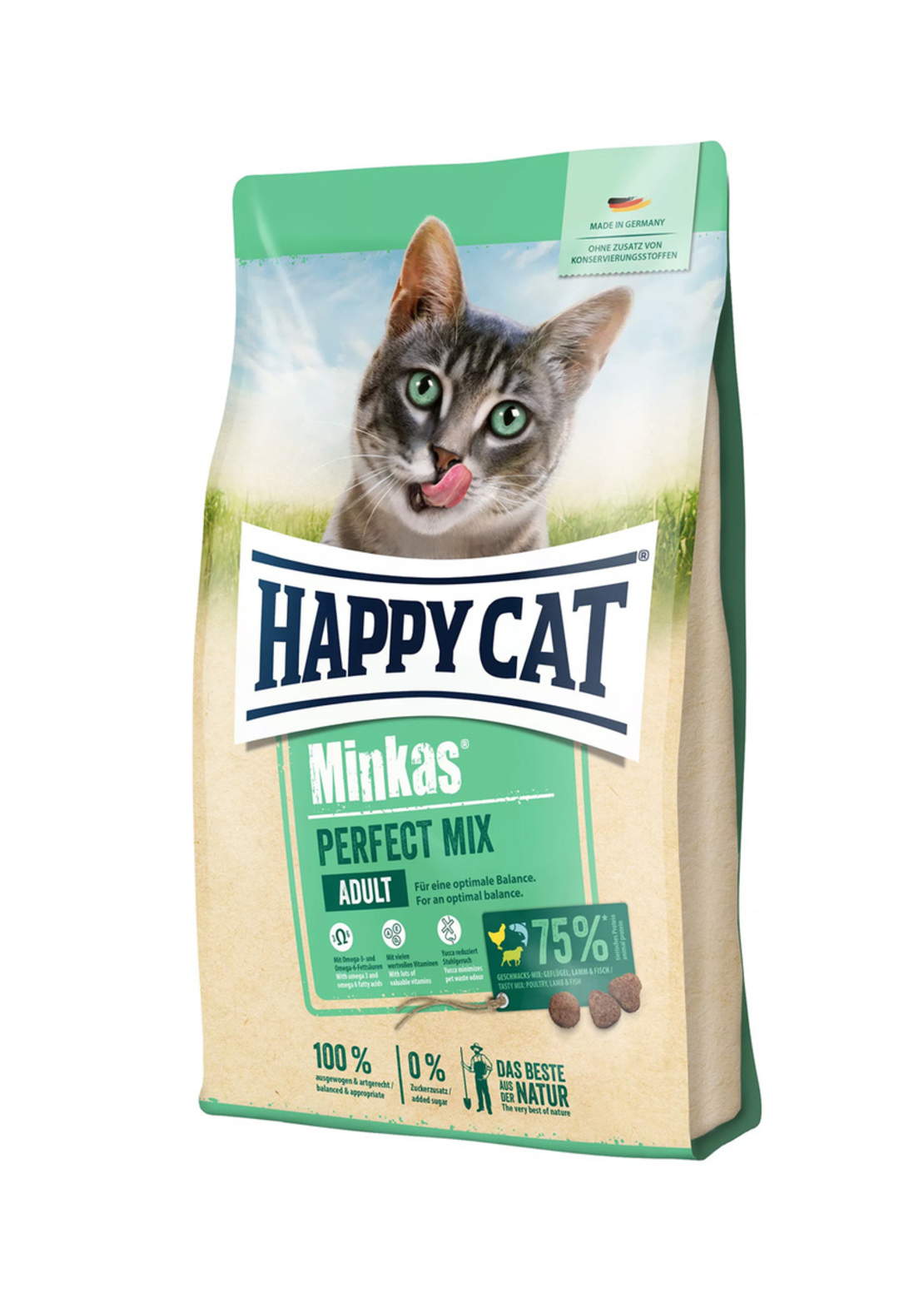 מזון חתולים happy cat מינקס מיקס 1.5 ק