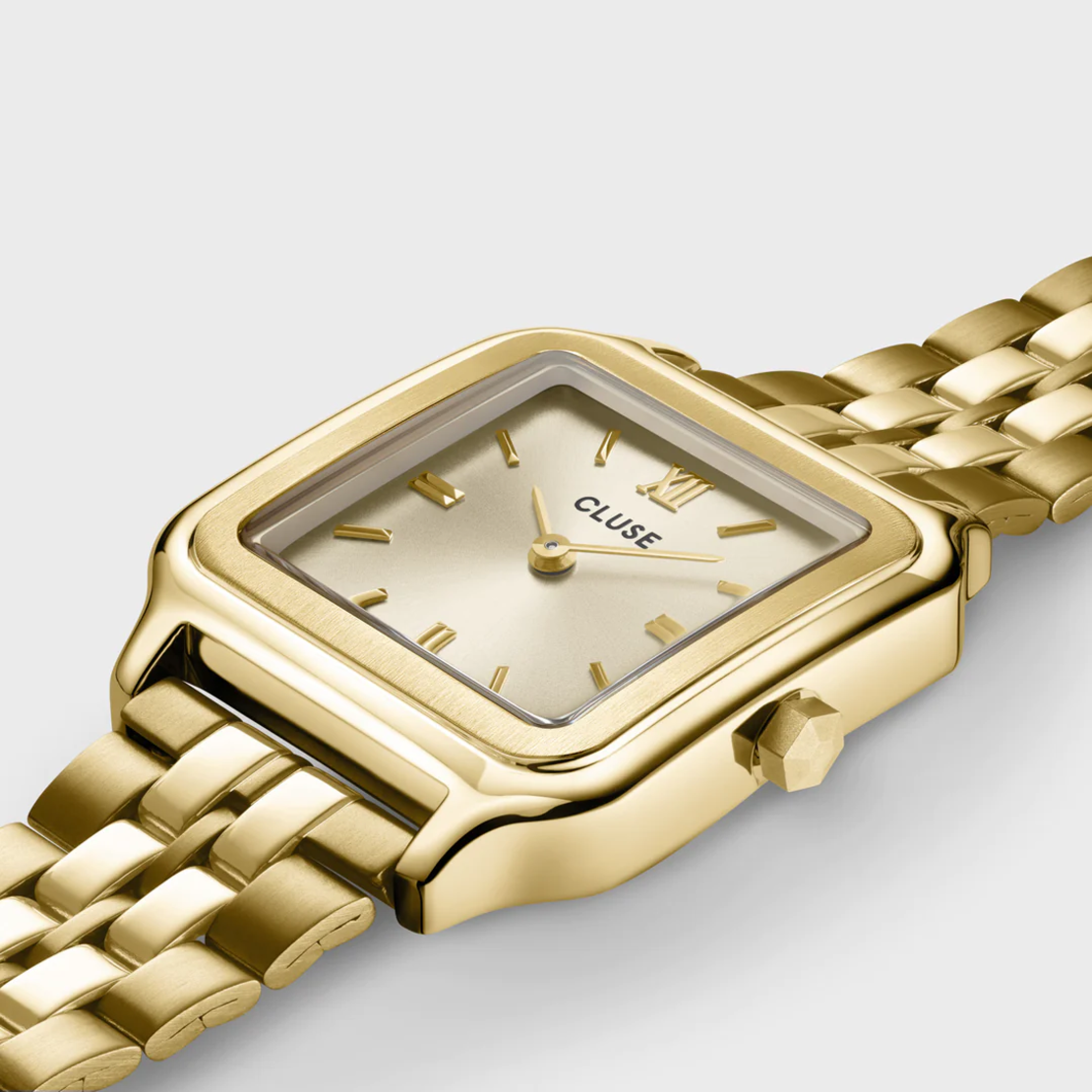 Gracieuse Watch Steel, Gold Colour
