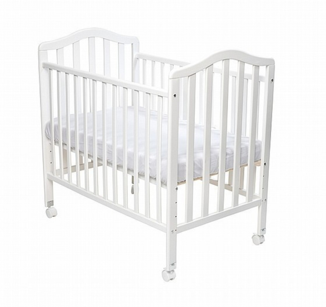 מיטת תינוק מטר נגה לבנה + מזרון